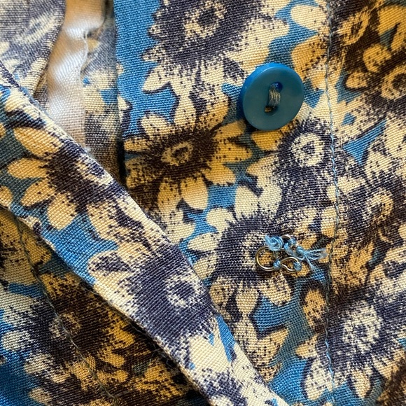 Free People Blue Floral Minidress - Picture 5 of 5
